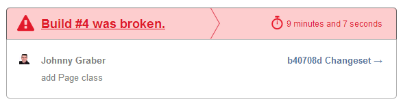 broken build