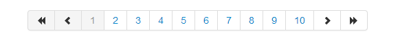 paging on a web page