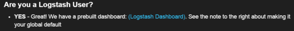 Kibana Logstash template