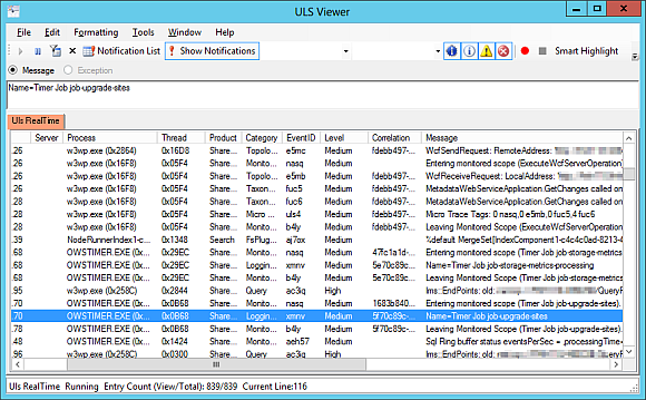 ULS Viewer