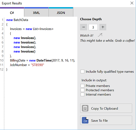 The default settings are helpful but not always what we want