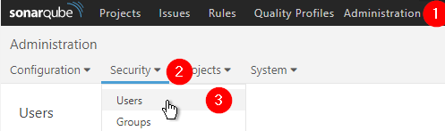 In Security you find Users where you can add a new account