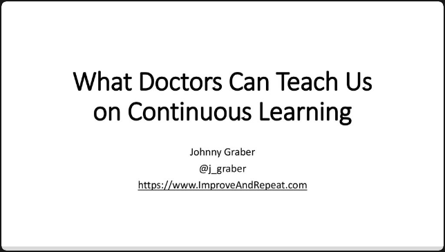 The slides of my talk