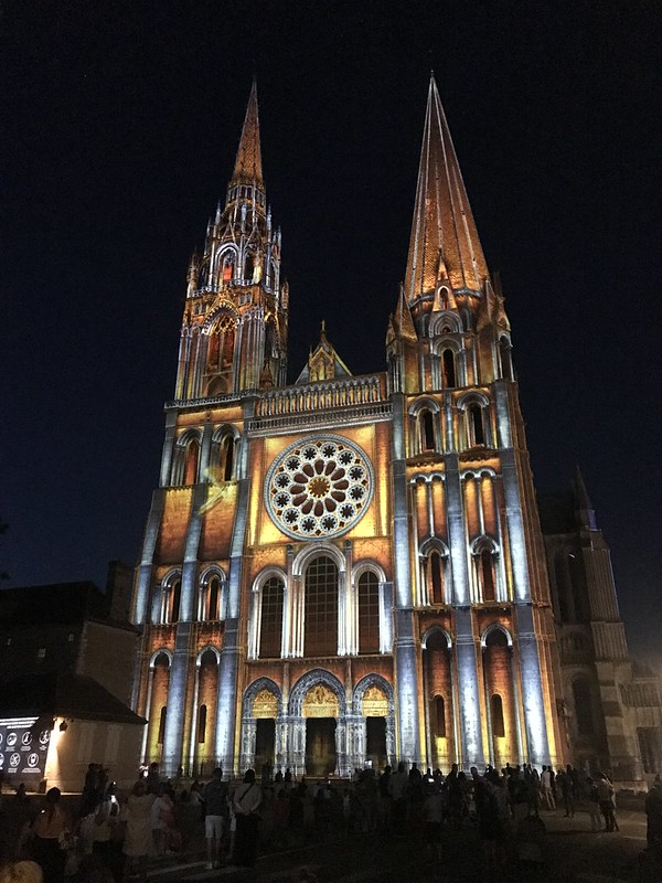 The cathedral of Chartres