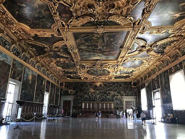 The Palazzo Ducale in Venice