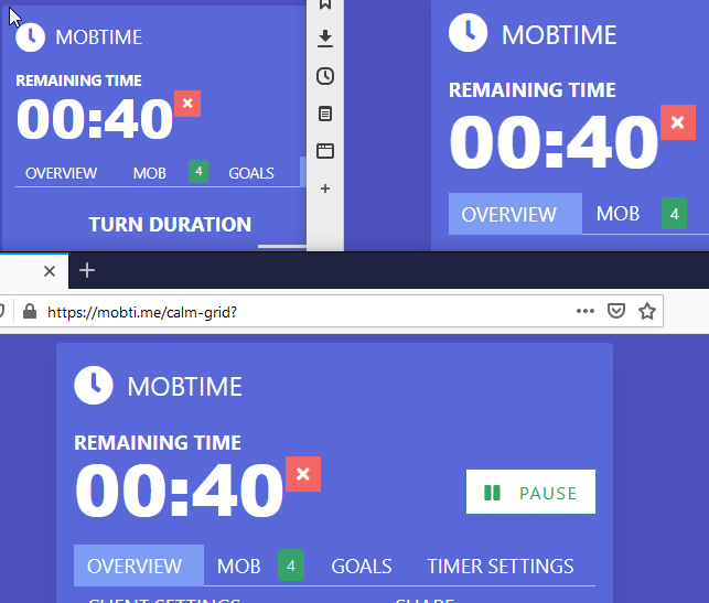 Everyone gets an alarm at the same time when the time is up