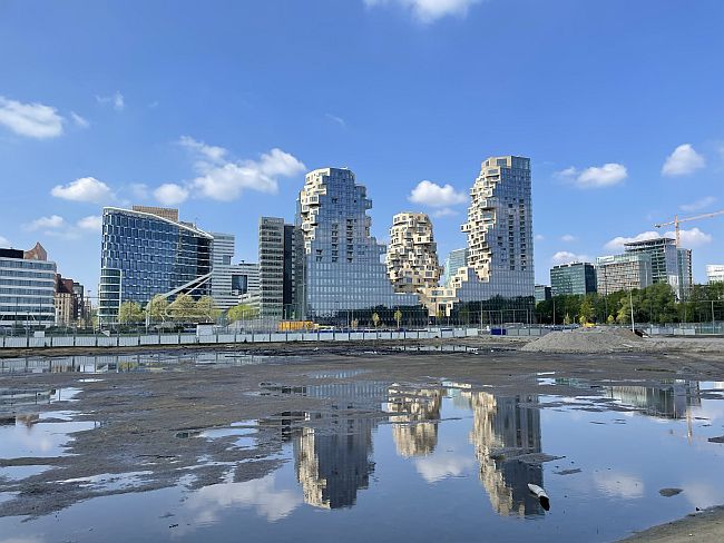 Strange buildings in Amsterdam
