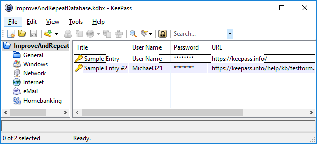 instal KeePass Password Safe 2.55